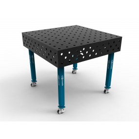 Заваръчна маса ECO 1000x1000 с крака с колела
